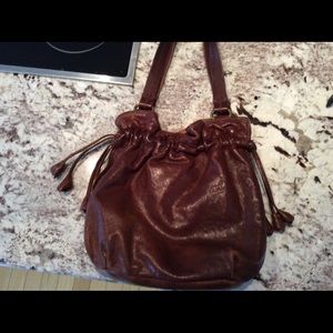 Lucky Brand Italian Leather hobo bag